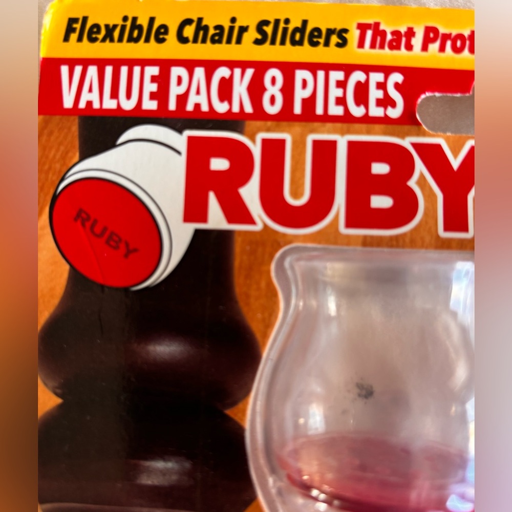 Ruby Sliders Furniture Leg Protectors - Picture 4 of 6